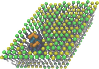 initial configuration (periodic boundaries not shown)